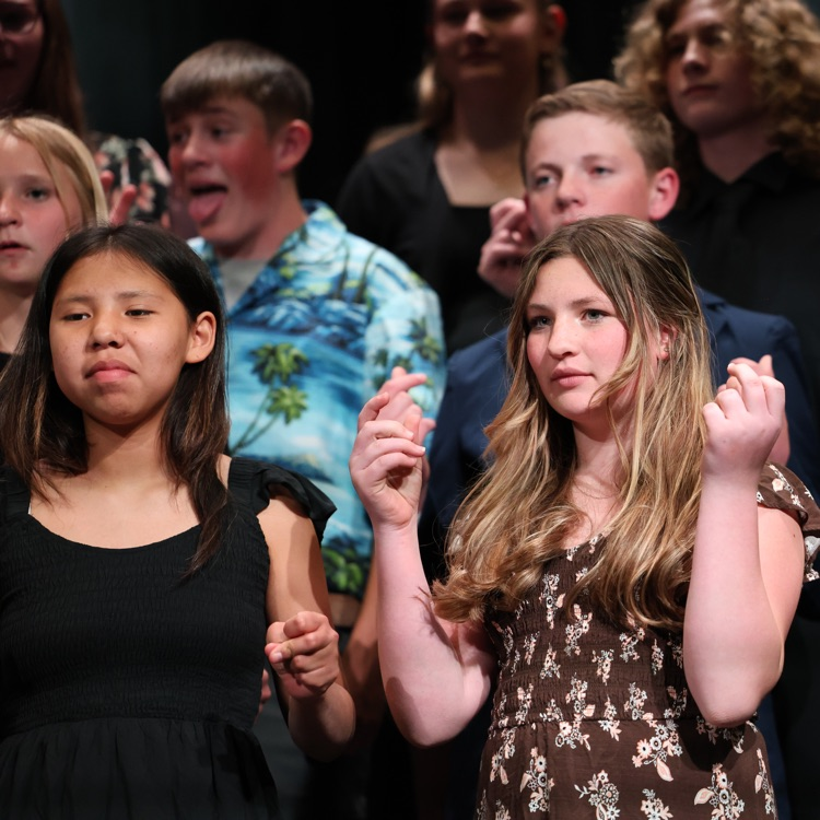 The choir.  