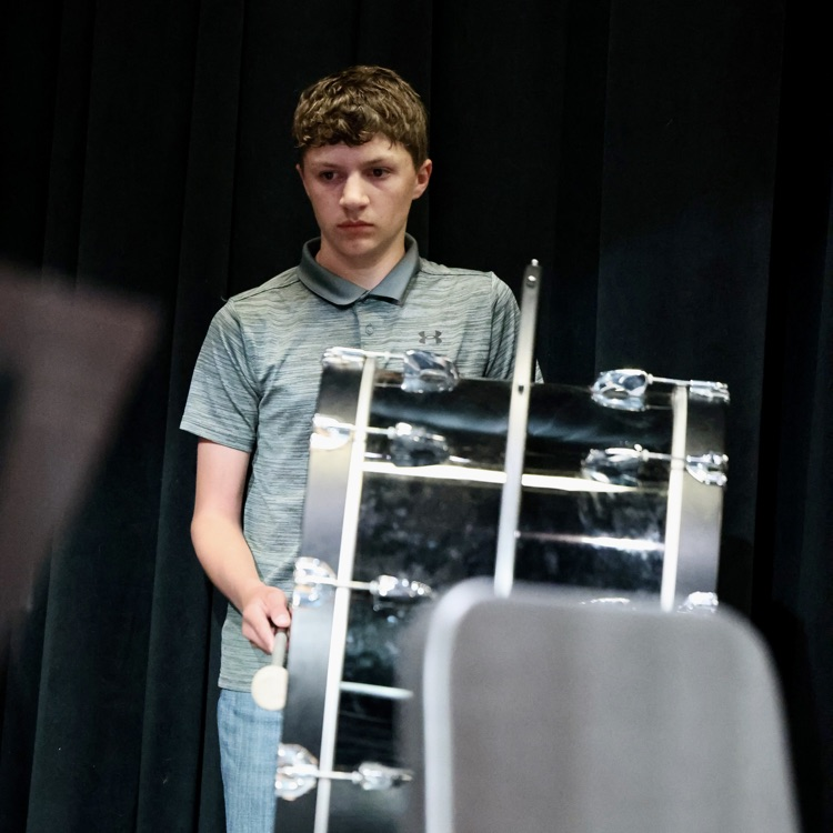 Playing the drum  