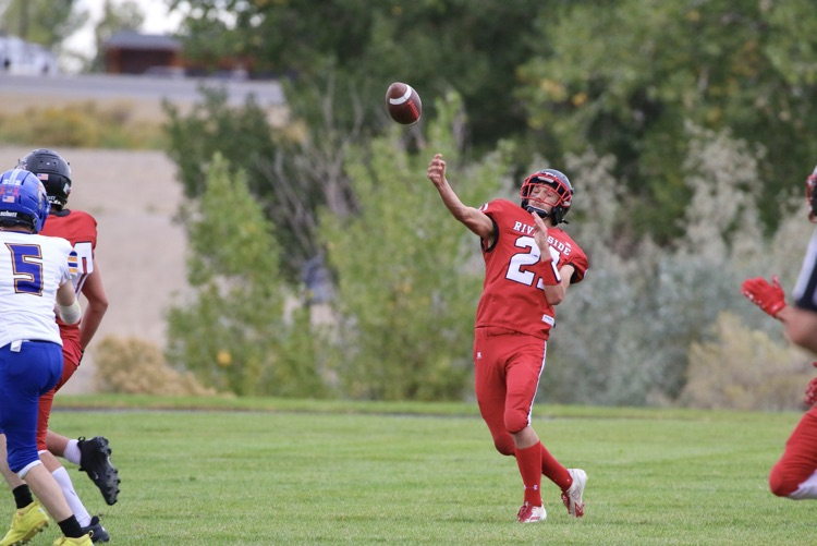 Quarterback Gavyn Cervantes.  