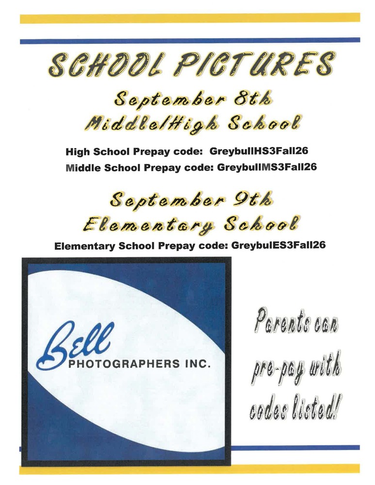 School Pictures Flyer