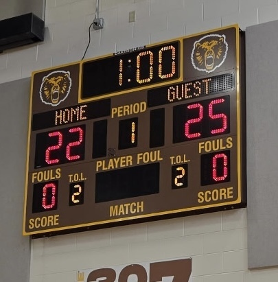 Game 1- Burlington 25- Greybull 22