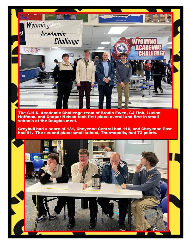 Academic Challenge Team Members