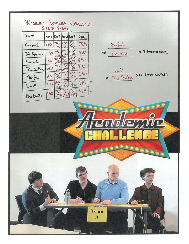 Adademic Challenge Team Picture