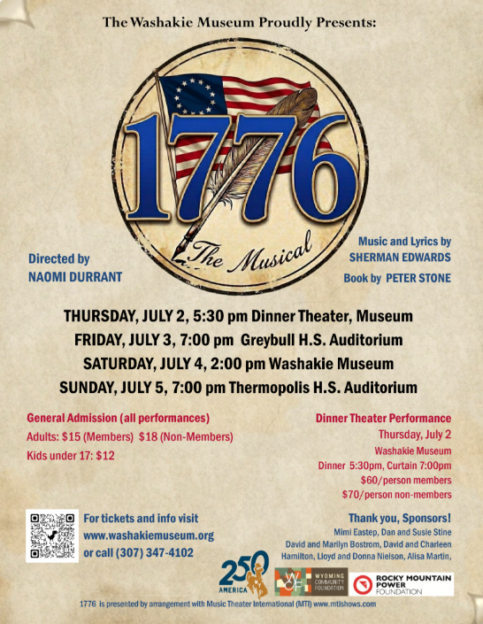 1776 The Musical Flyer