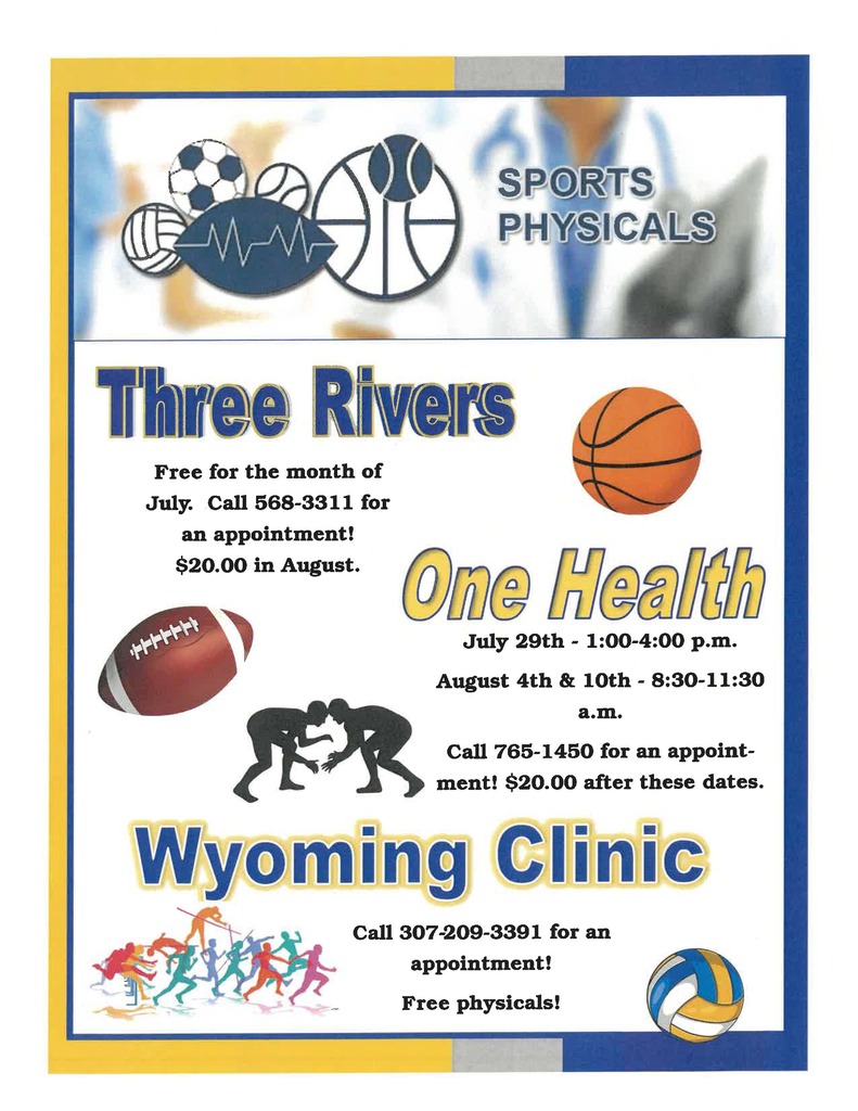 Sports Physicals Poster
