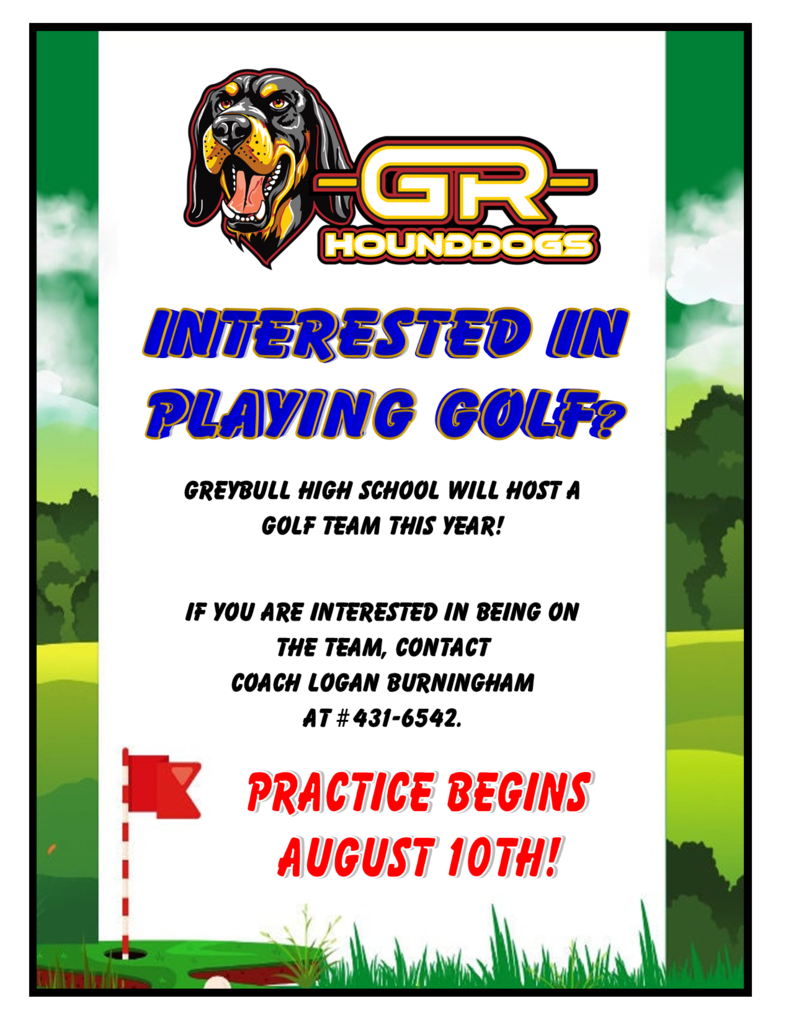 Golf Team Information