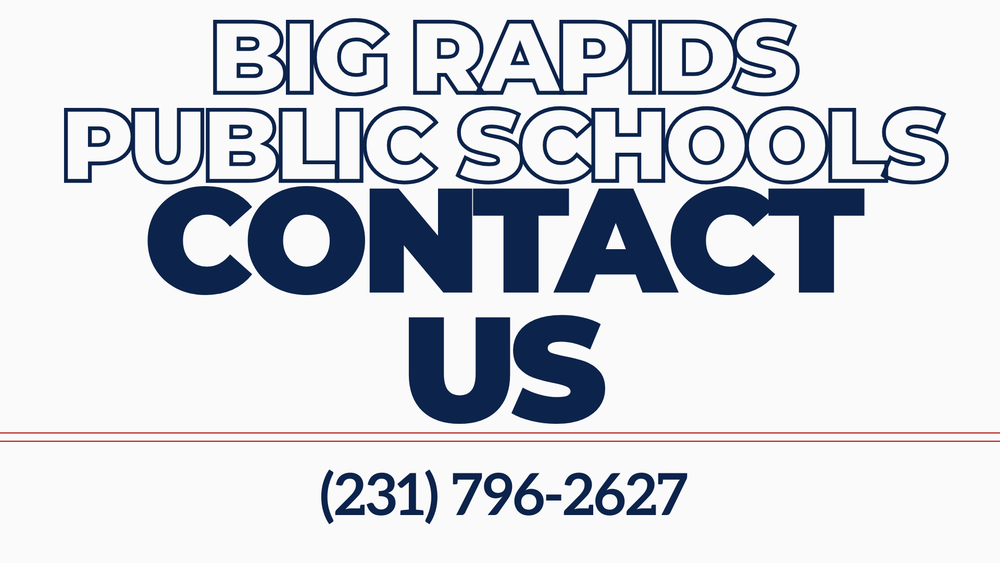 Contact Central Office (231) 796-2627