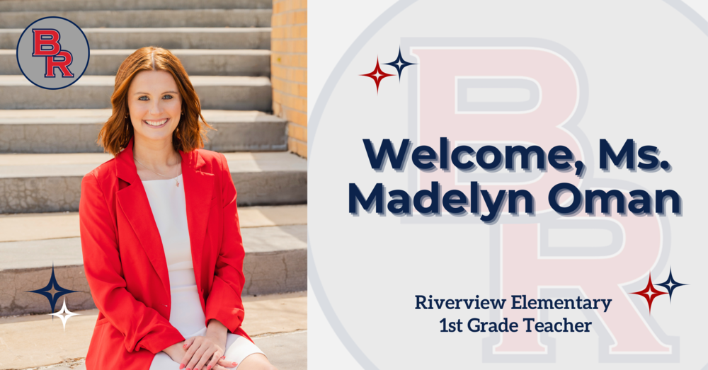 Welcome Ms. Madelyn Oman!