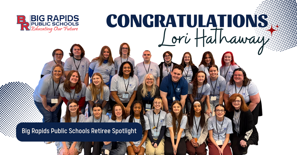 BRPS Logo - Congratulations Lori Hathaway, Big Rapids Public Schools Retiree Spotlight