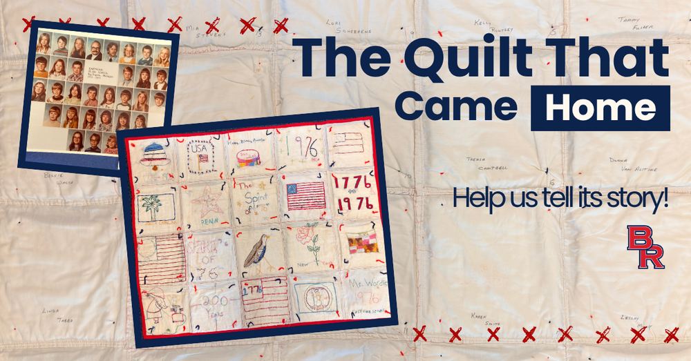 The Quilt that came home - help us tell its story!