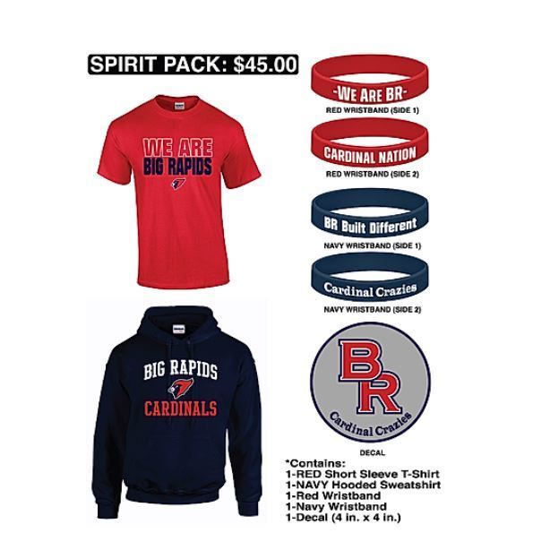 SPIRIT PACK - CARDINAL CRAZIES