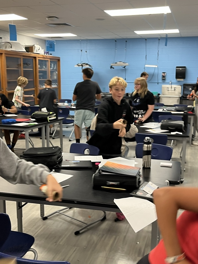 student in class activities 