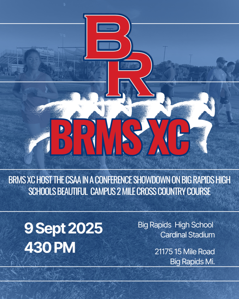 Middle school XC poster