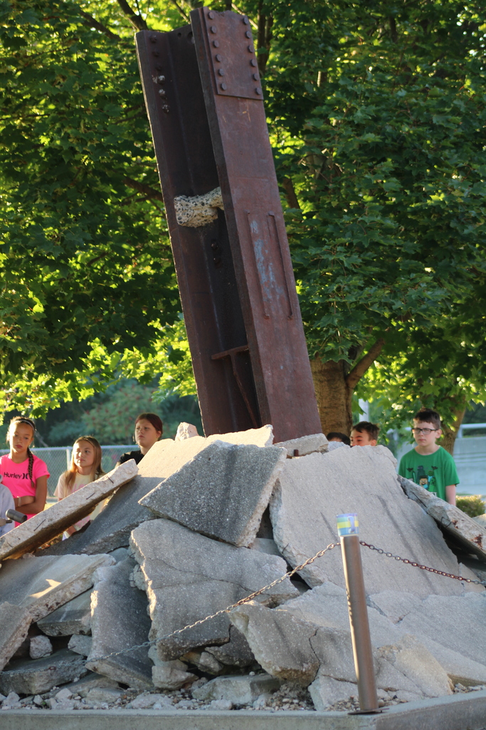 BRMS 6th Graders visiting the 9/11 Memorial