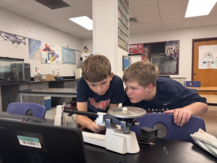 student in class