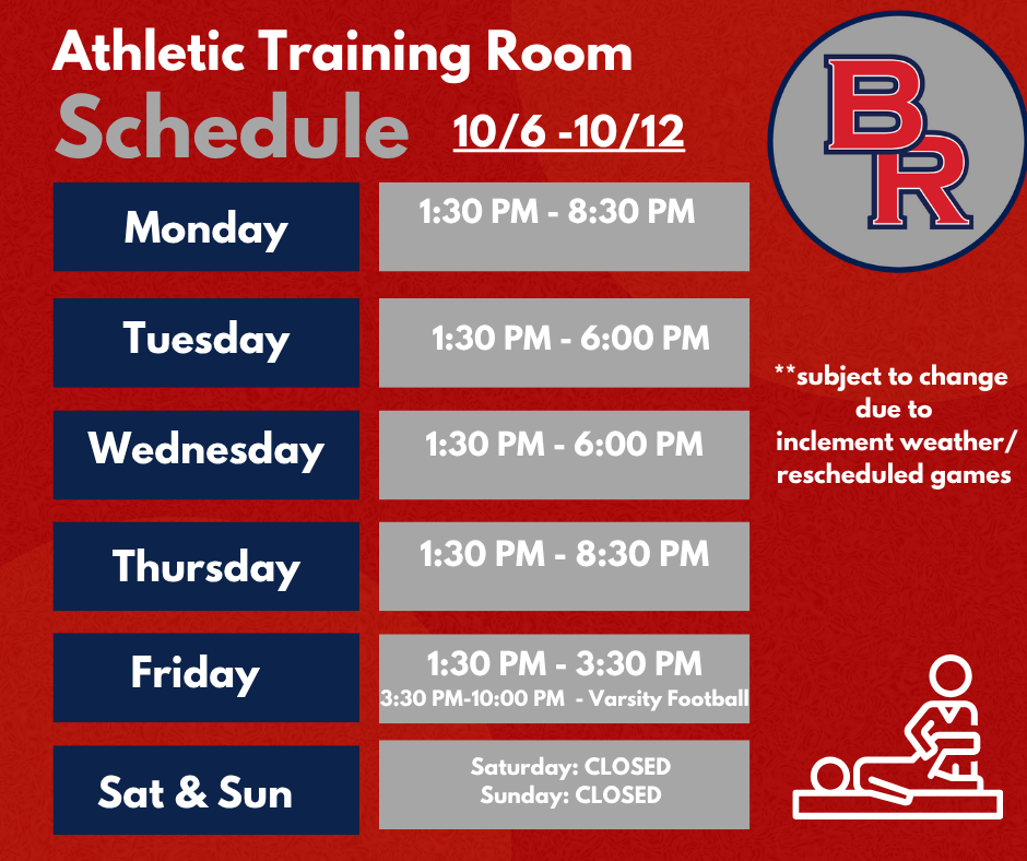at schedule