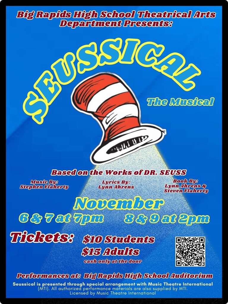 Seussical The Musical - November 6-9th