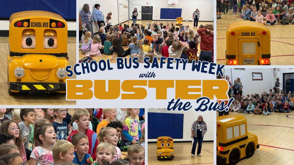 Buster the Bus at Eastwood Elementary