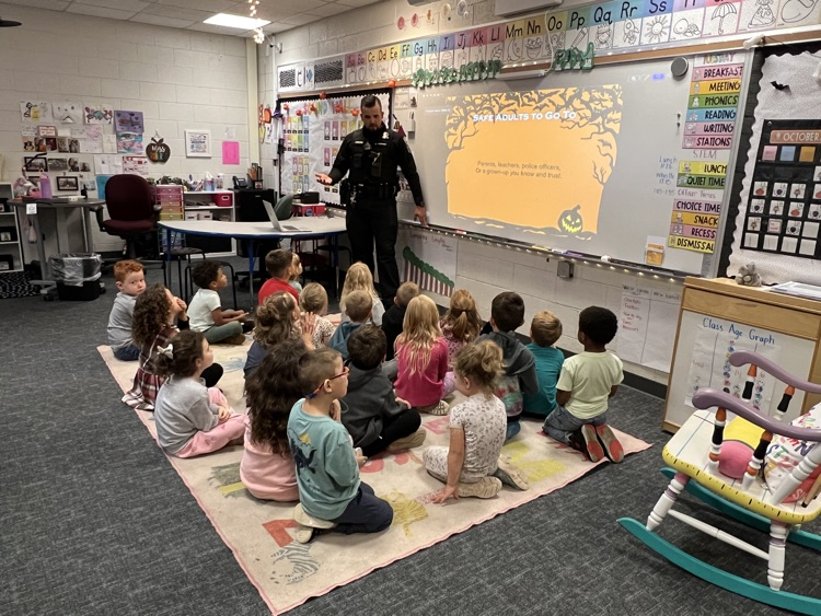 Officer Torres with clas