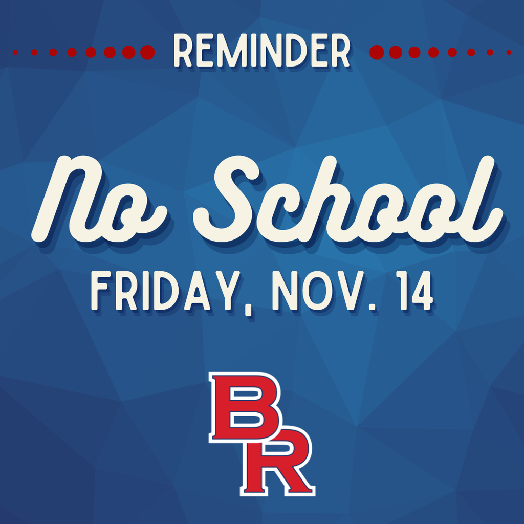 No School - Friday, November 14