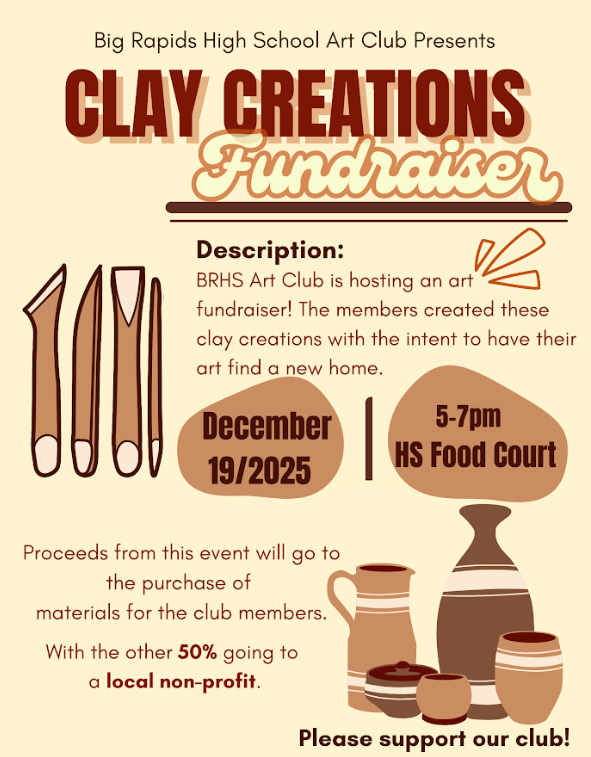 Clay Creations Fundraiser - December 19
