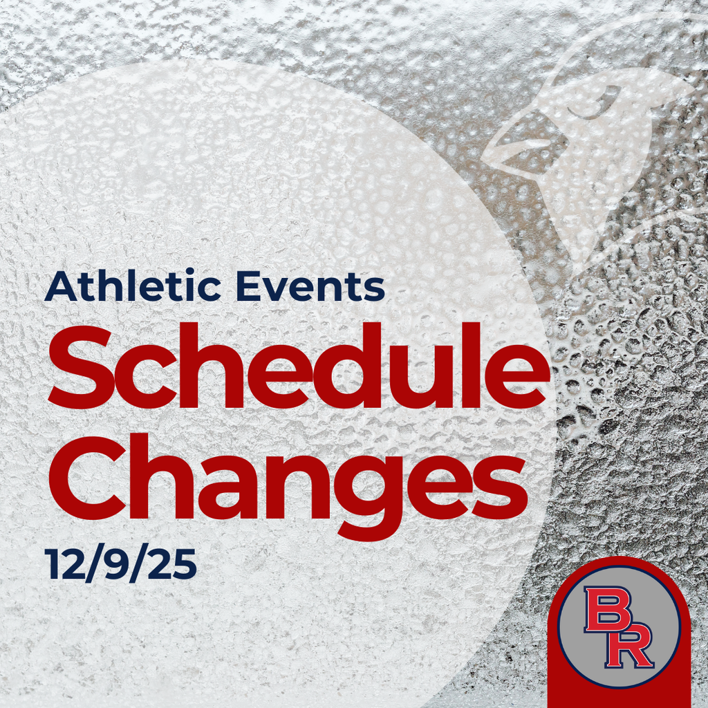 Schedule Changes for 12/9/25