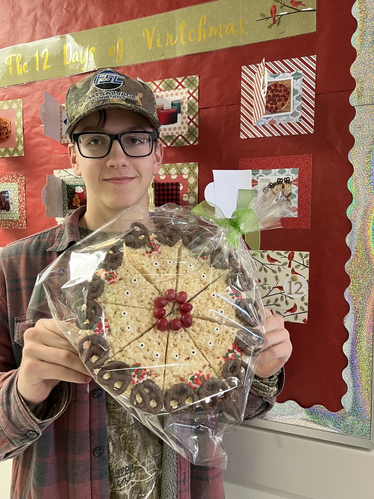 John with his treat!