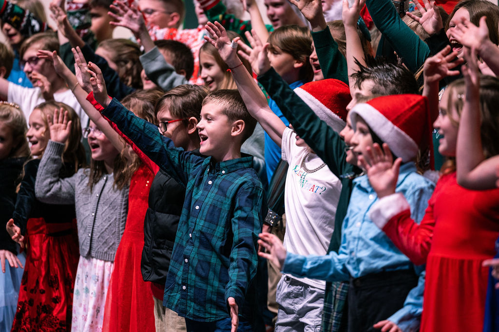 Riverview students singing