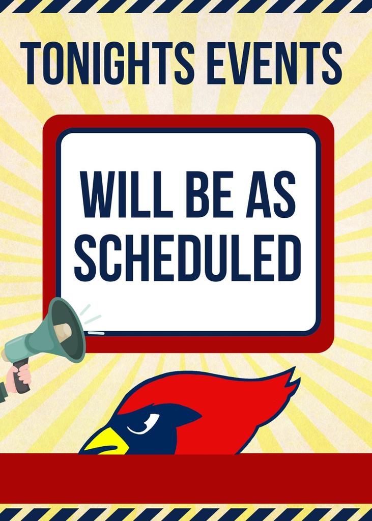 all events on for tonight!