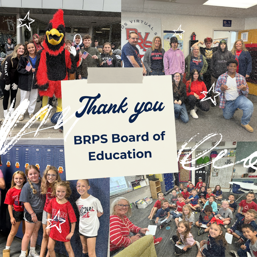 Thank you BRPS Board of Education