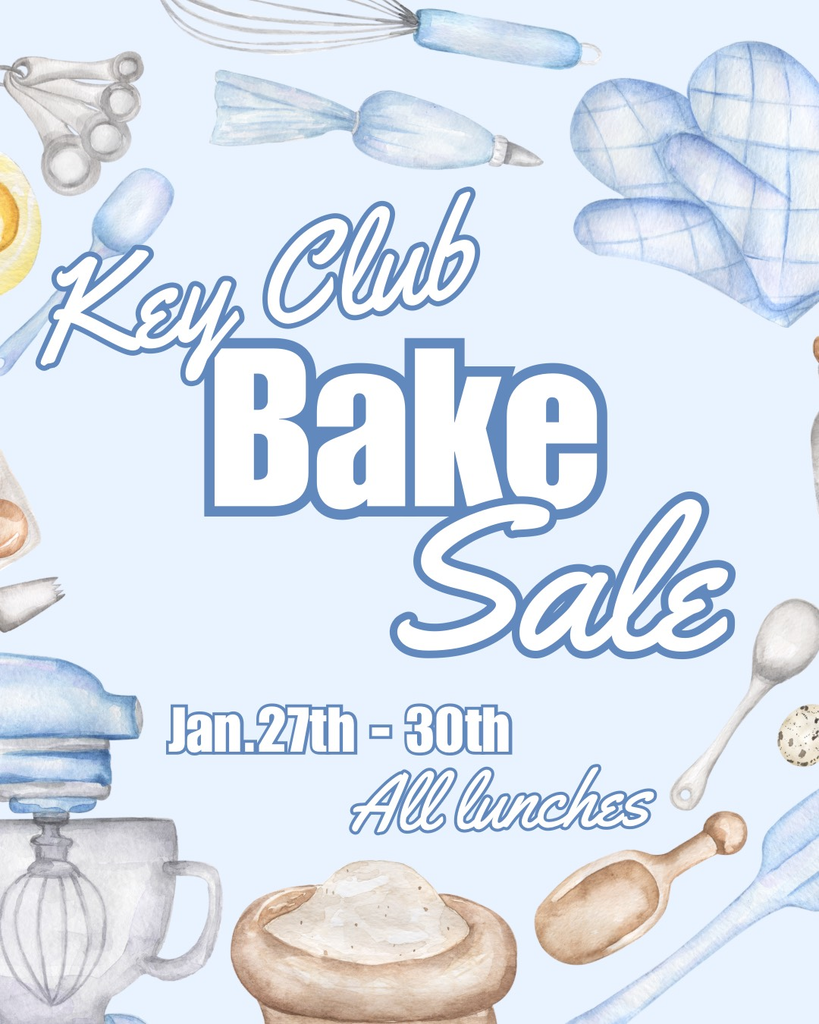 key club bake sale