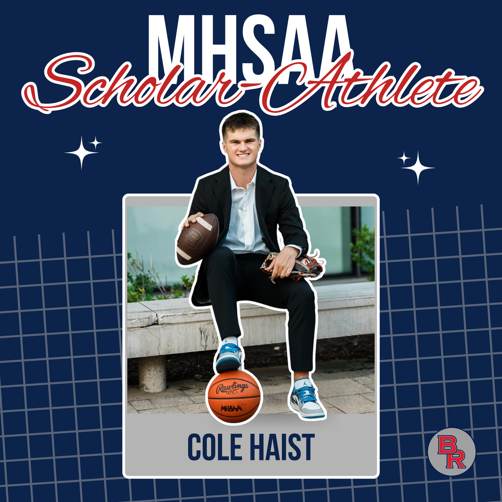 mhsaa scholar athlete award recipient, Cole Haist