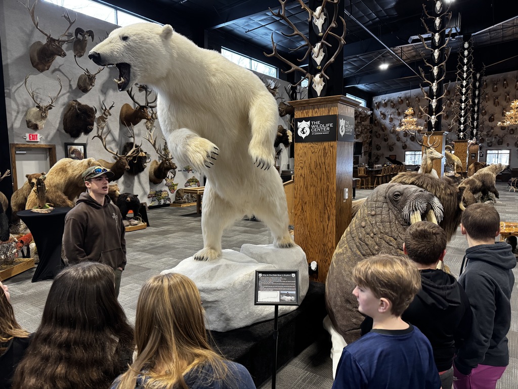 Student at Wildlife center