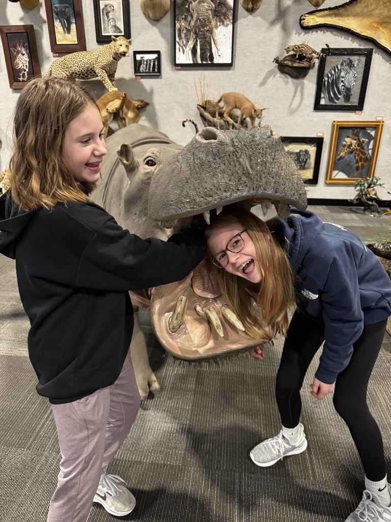 Student at wildlife center