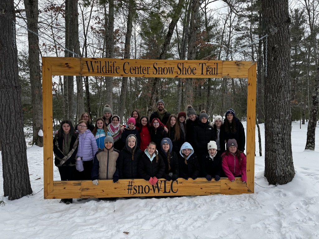 Student at wildlife center
