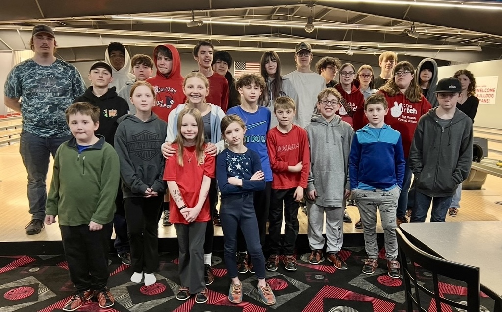 BRVS Students at bowling field trip