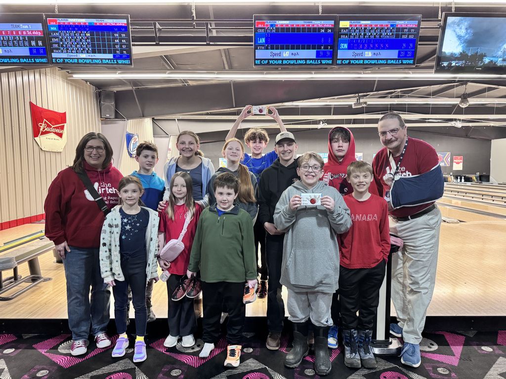 BRVS Students at bowling field trip