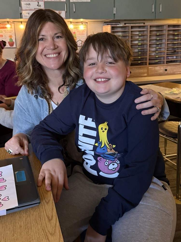 student and mom