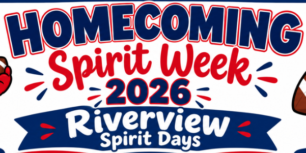 Homecoming Spirit Week 2026 Riverview Spirit Days