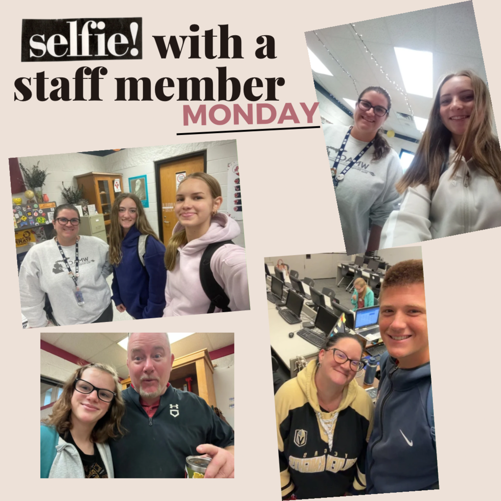 Homecoming - Selfie with a Staff Member