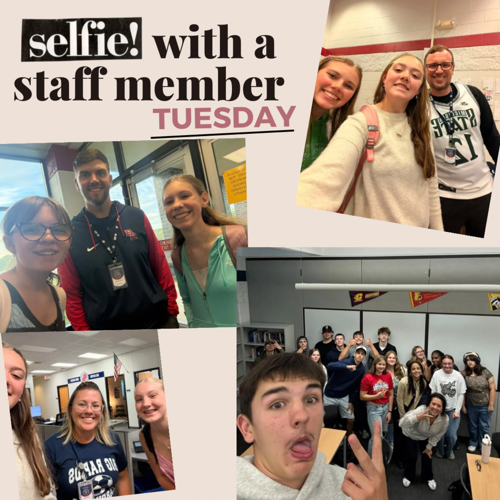 Homecoming - Selfie with a Staff Member