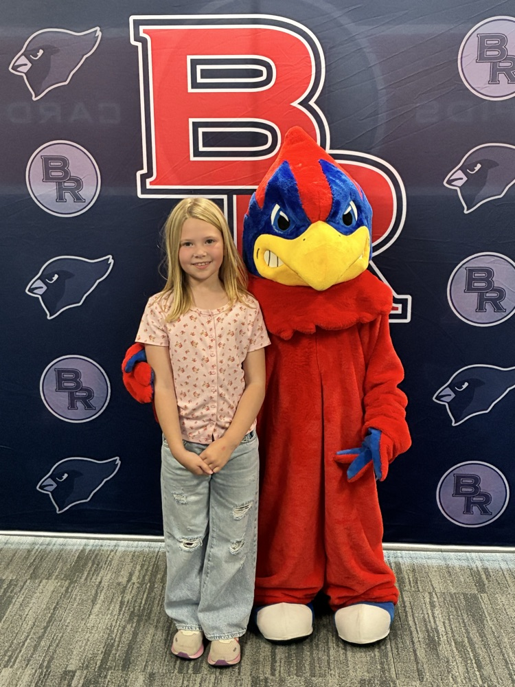 a student with the Cardinal