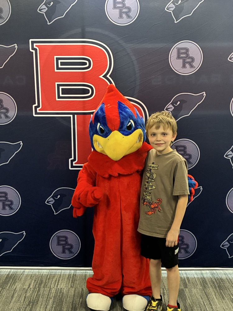 a student with the BR Cardinal
