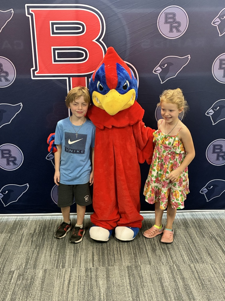 students with the BR Cardinal