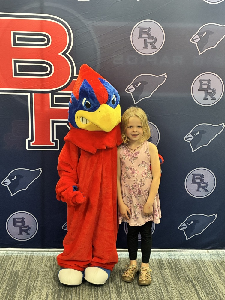 a student with the BR Cardinal