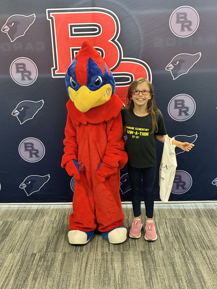 a student with our BR Cardinal