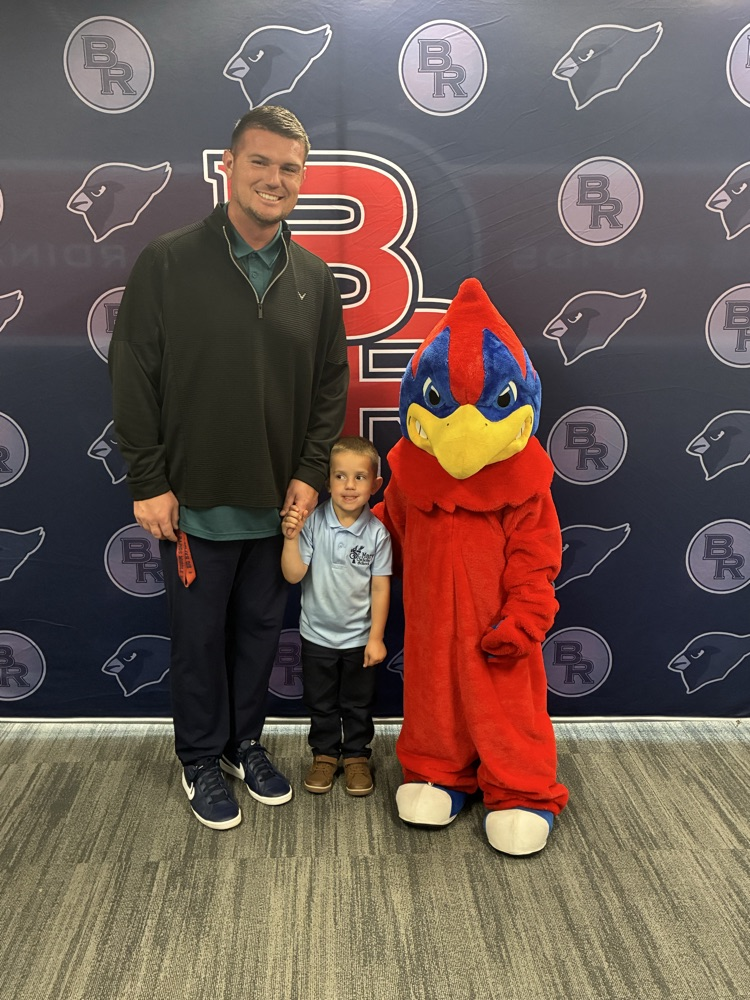 Mr. Ranjel and Sully with our BR Cardinal