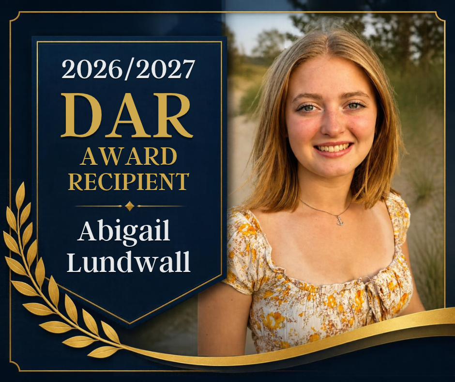 DAR Award - Abigail Lundwall