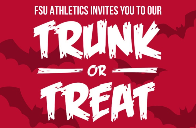 FSU Athletics invites you to our Trunk or Treat
