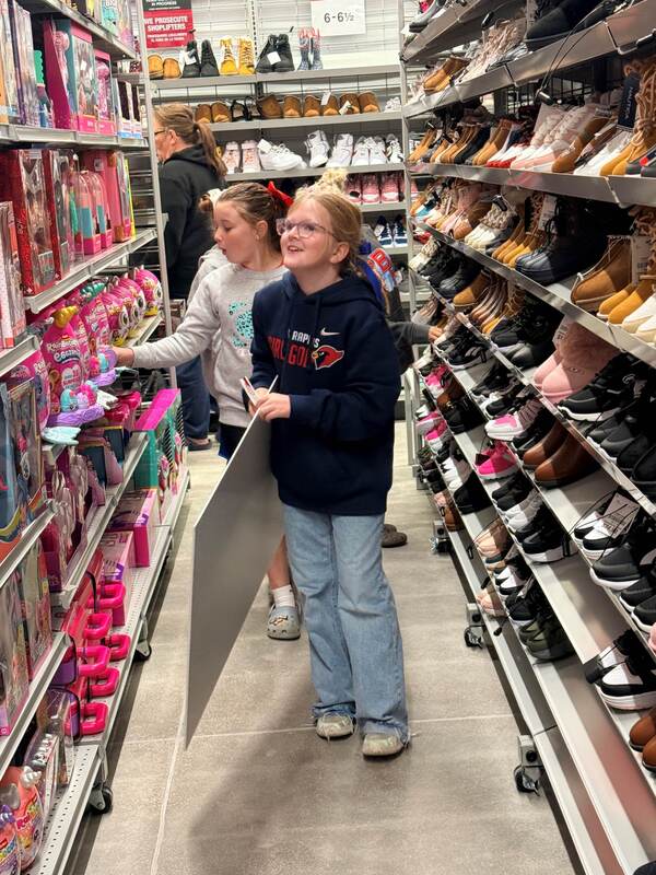 Students shopping at Burlington